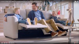 Jason Saunders in TV Commercial for Furniture Village